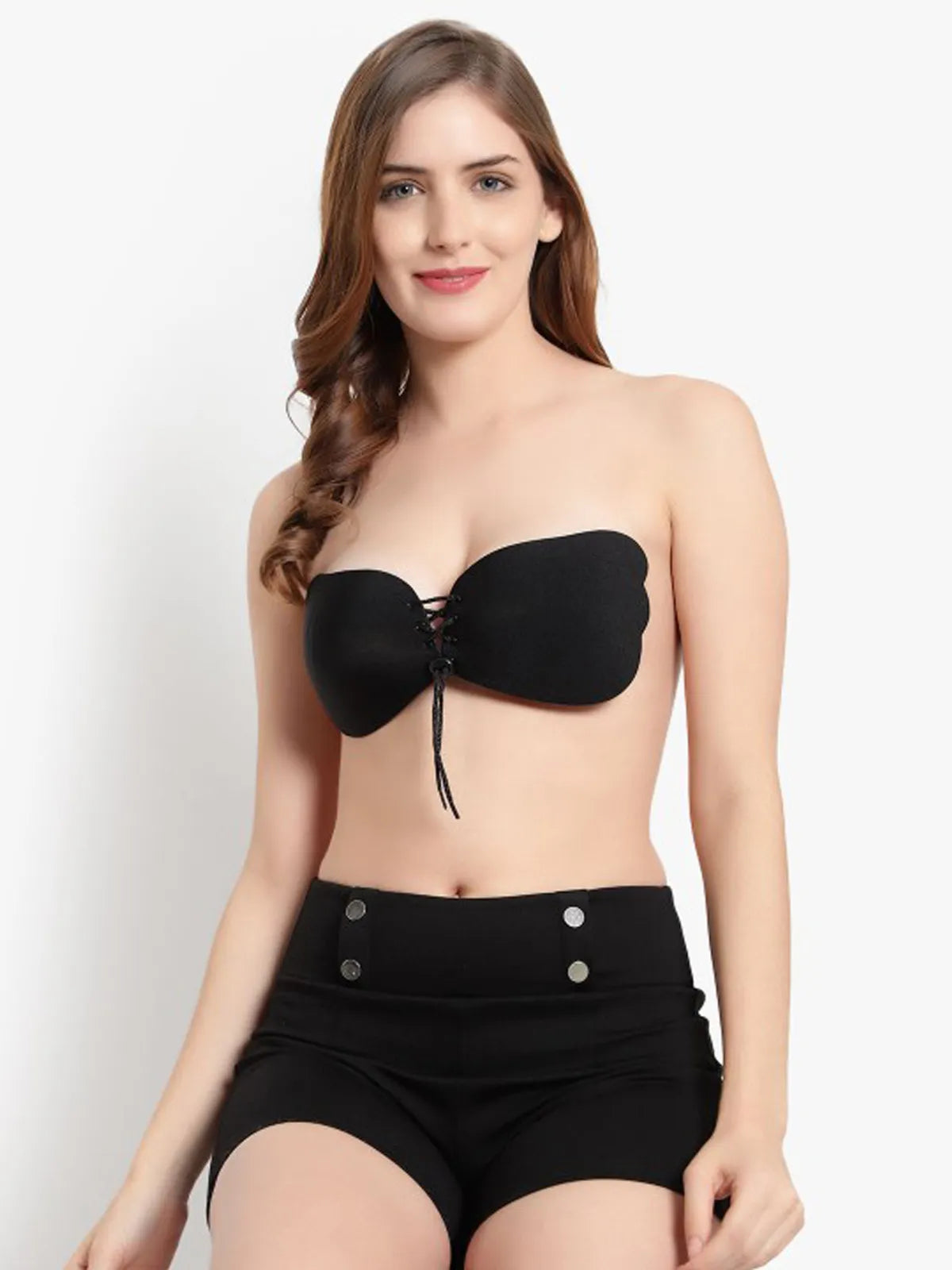 Adhesive Silicon Strapless Push Up Bra
