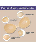 Adhesive Silicon Strapless Push Up Bra